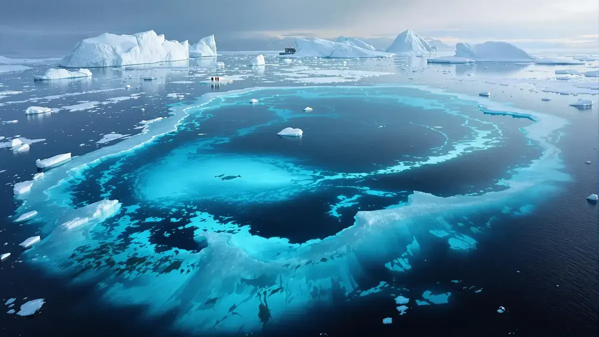 Een immense put ter grootte van Zwitserland verschijnt in Antarctica: wetenschappers onthullen de oorsprong ervan