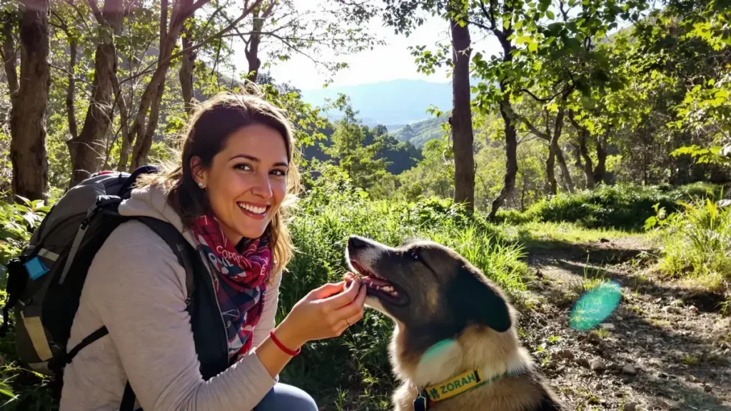 Een vrouw ziet haar leven veranderen na een onverwachte ontmoeting met een zwerfhond in Chili