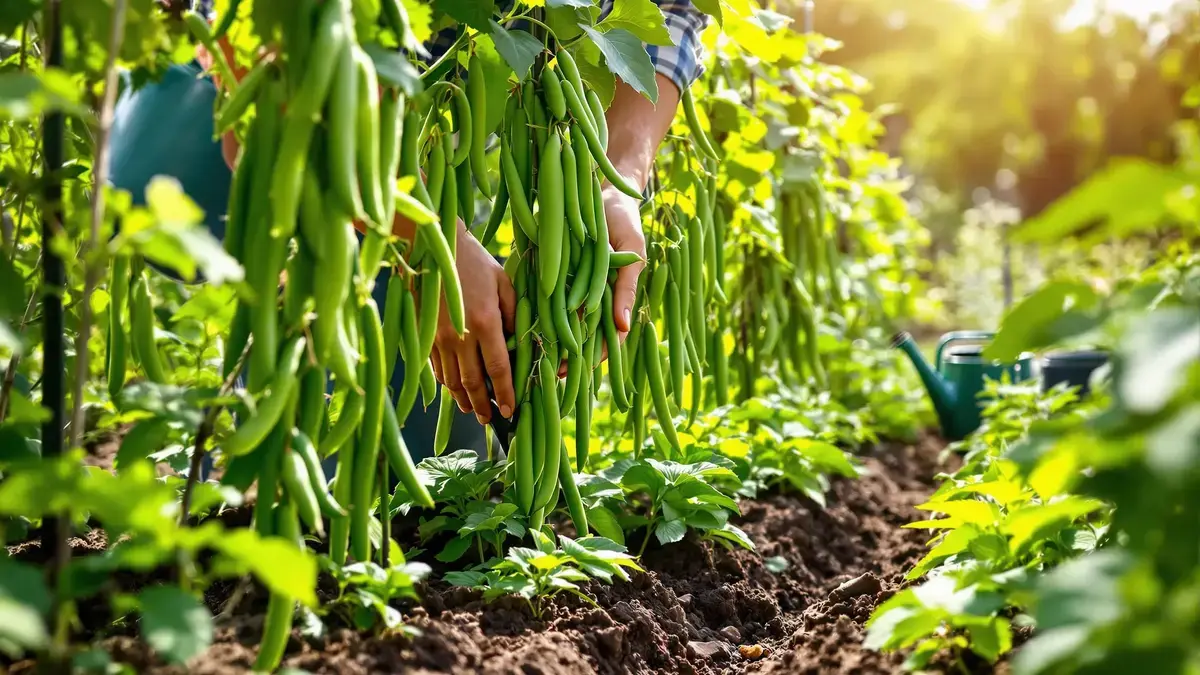 Ontdek hoe een simpele wekelijkse handeling je de hele zomer lang verse sperziebonen laat proeven