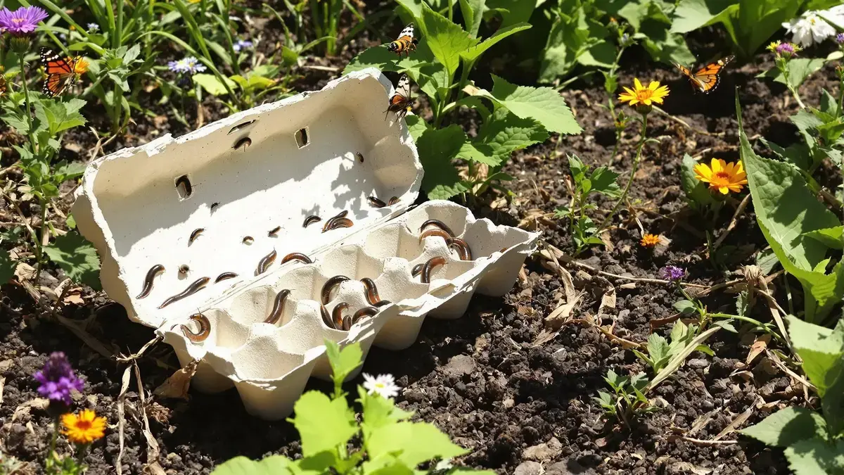Transformeer je tuin met een simpele eierdoos: een verrassende methode tegen slakken